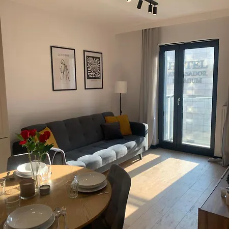 Premium Diasfera At Targowa In The Center Apartment